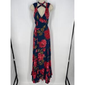 NWT Reformation Floral Full Length Dress (B37)